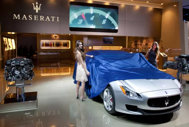 Maserati Quattroporte Детройт 2