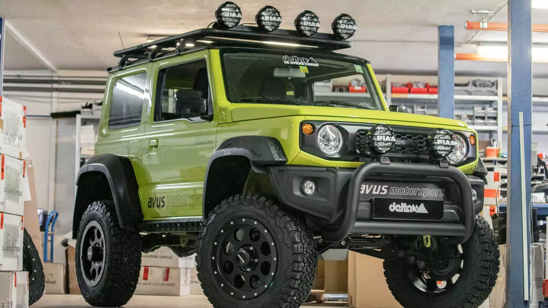 سوزوڪي جمني ڊيلٽا 4x4