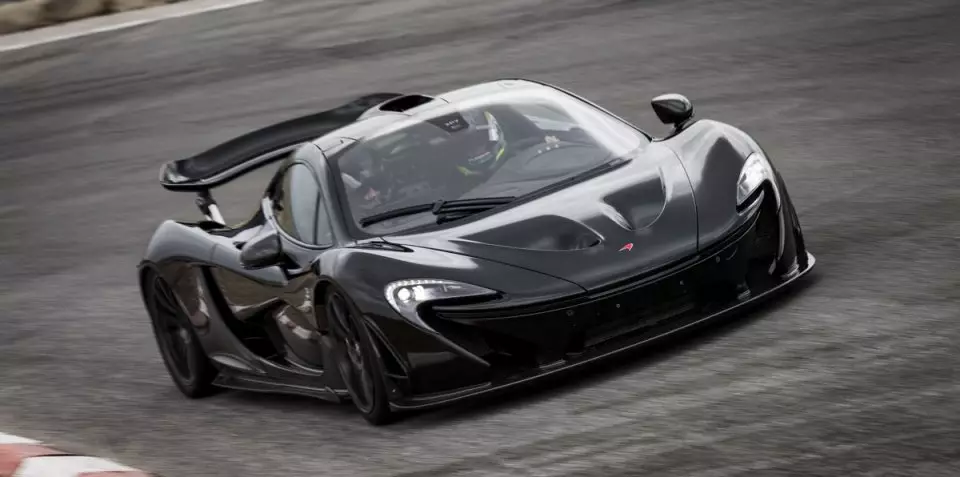 Ang McLaren P1 ay nagpaalam sa mga linya ng produksyon