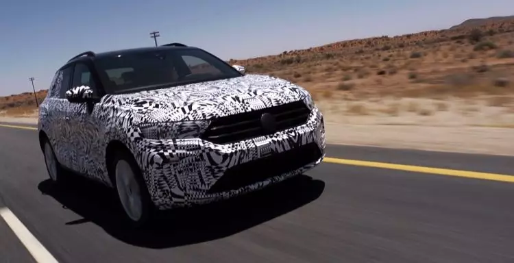 Prototipo de proba Volkswagen T-Roc 2017