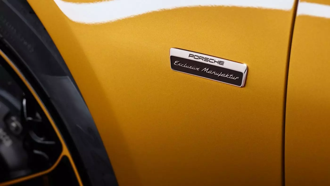 Porsche 911 Turbo S Ekskluzivna serija detalja