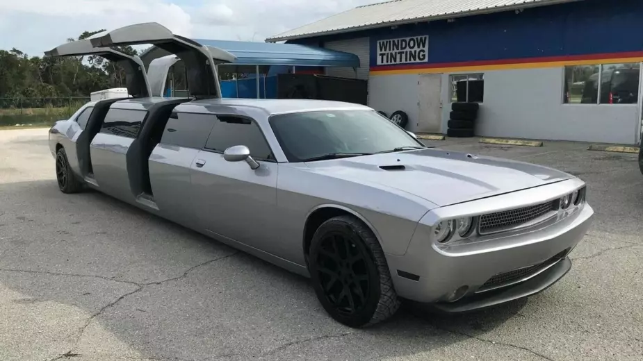 This Dodge Challenger limousine is a reality and is for sale