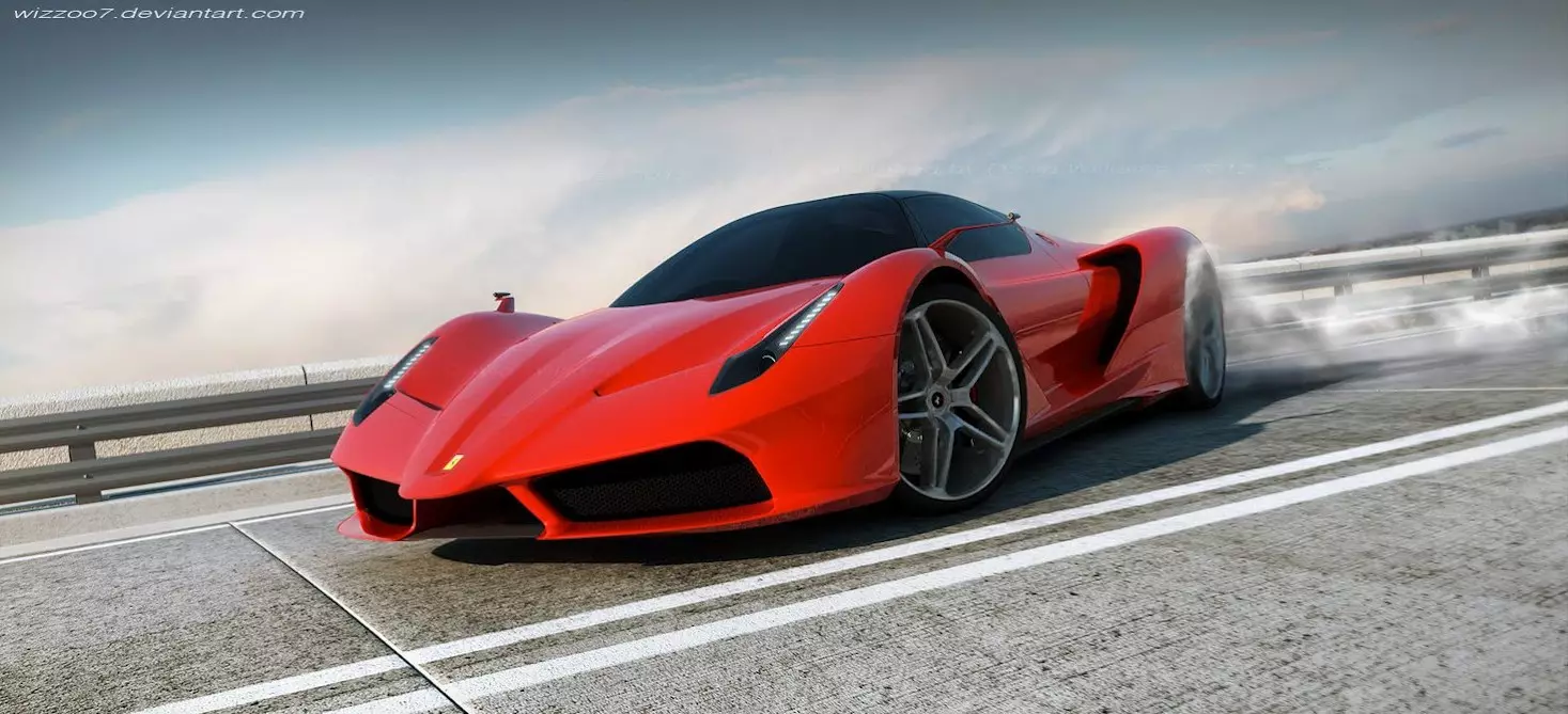Ferrari F70: Prvé špekulatívne obrázky