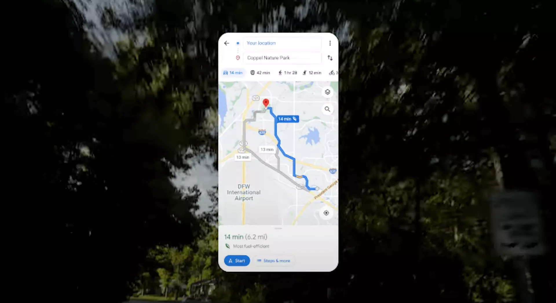 Google Maps Eco