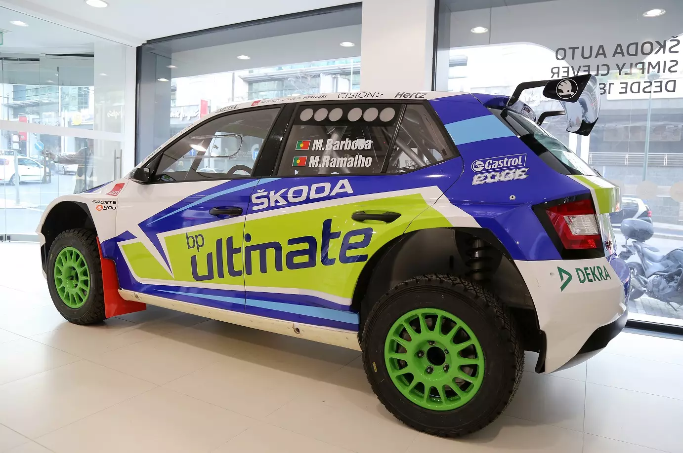 Miguel Barbosa Skoda Fabia R5:n ratissa Nacional de Rallyssa 22240_2