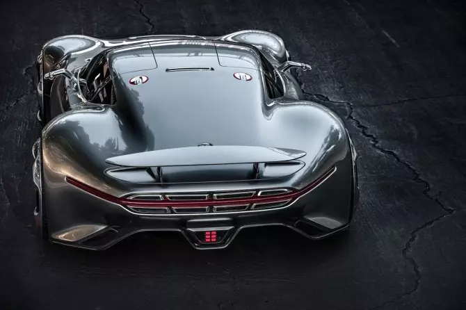 Мерседес-Бенс AMG Vision Gran Turismo.