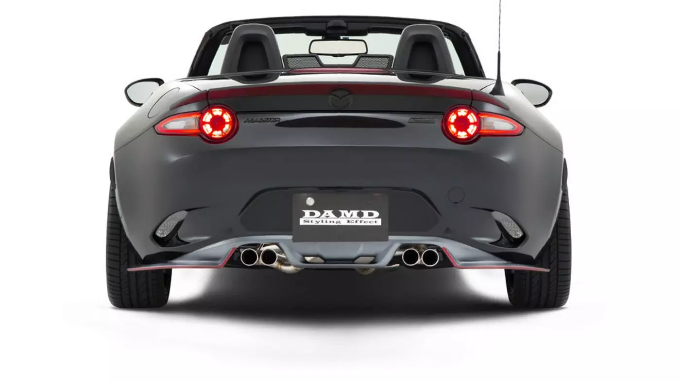 DAMD Mazda MX-5: Boş zamanlarınızda «Batmobile» 22547_2