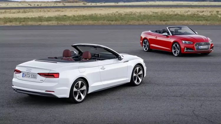 Audi A5 Cabriolet: प्रदर्शन र 