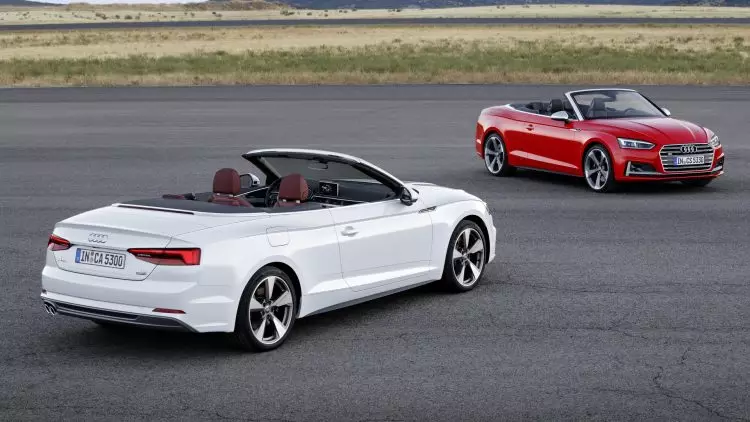 Audi A5 Cabriolet: pèfòmans ak eksklizivite 