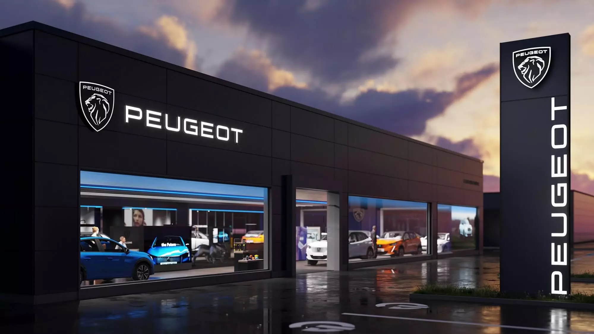 Новий логотип Peugeot