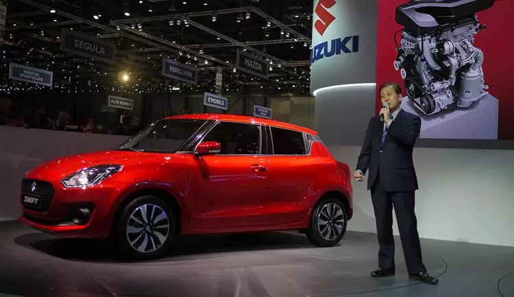 2017 Suzuki Swift sa Geneva