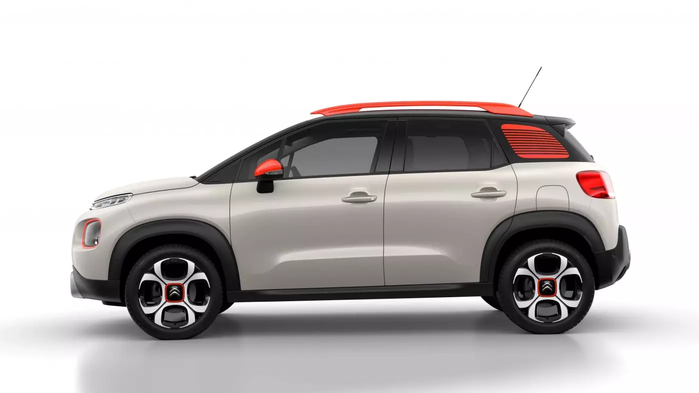 2017 Citroën C3 Aircross - profile