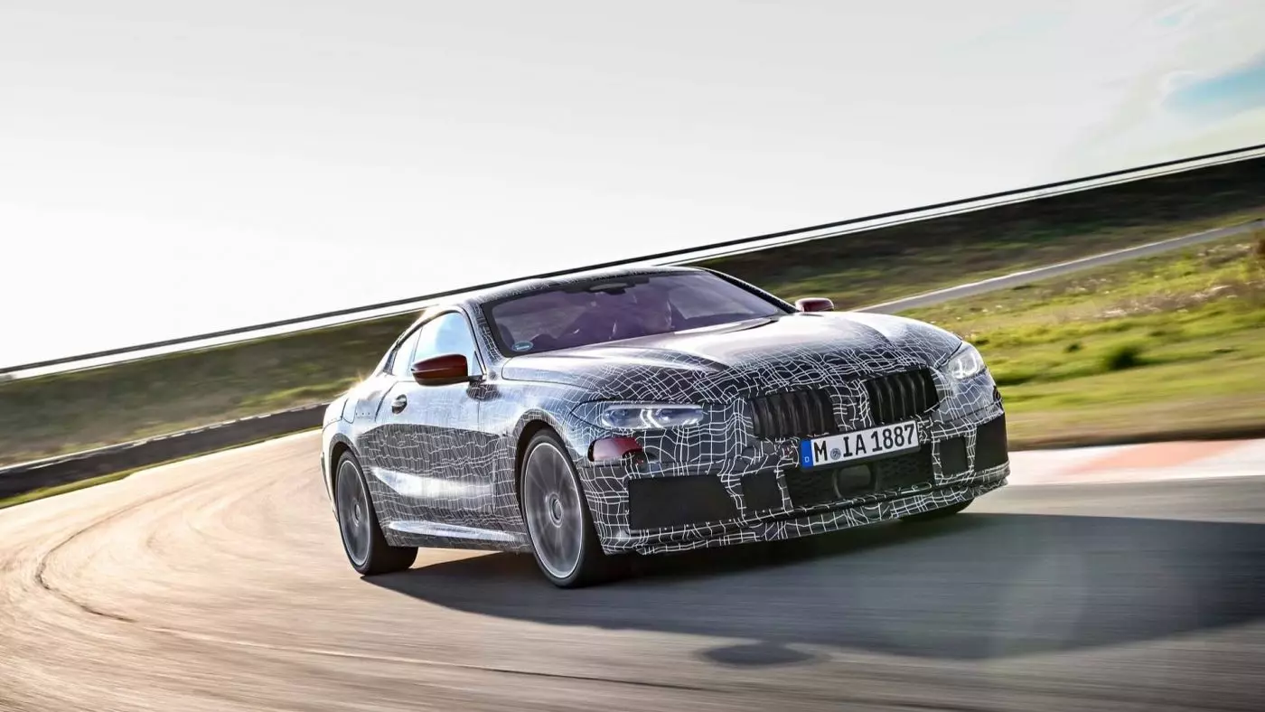 BMW 8 Series Camouflage 2018