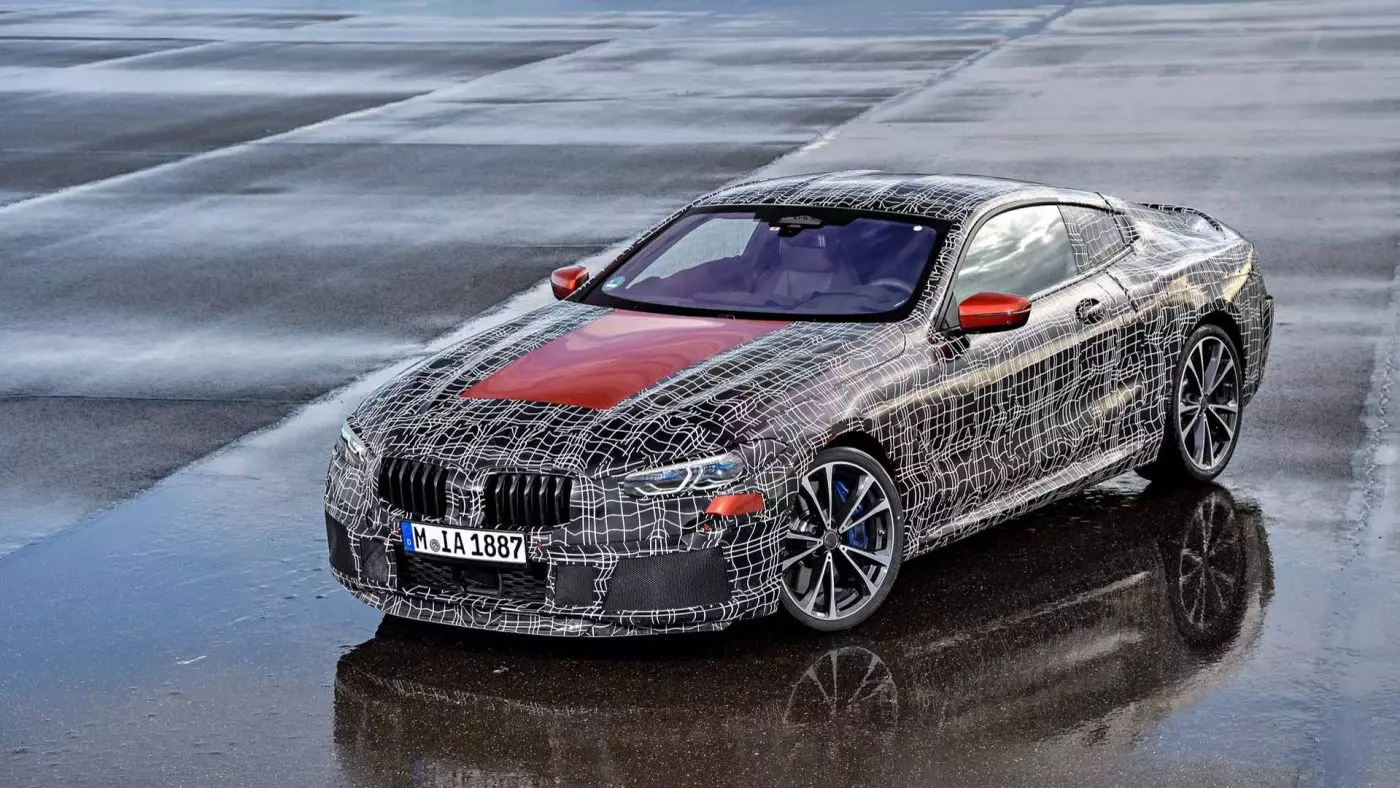 BMW 8 серии Камуфляж 2018