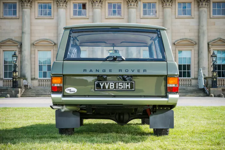 „Range Rover“ važiuoklė Nr. 001 4