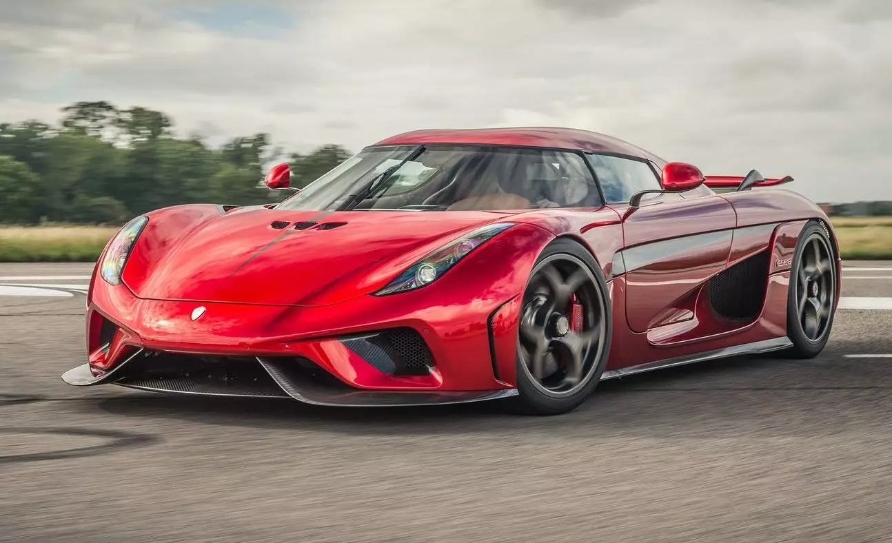 Koenigsegg Regera 1500 л с гибрид