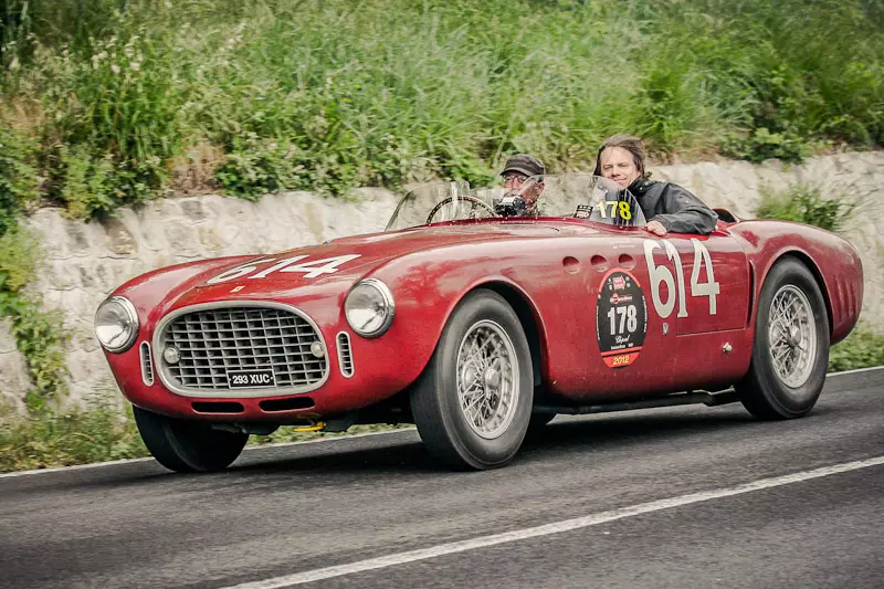 Ferrari 340 America Pająk Vignale