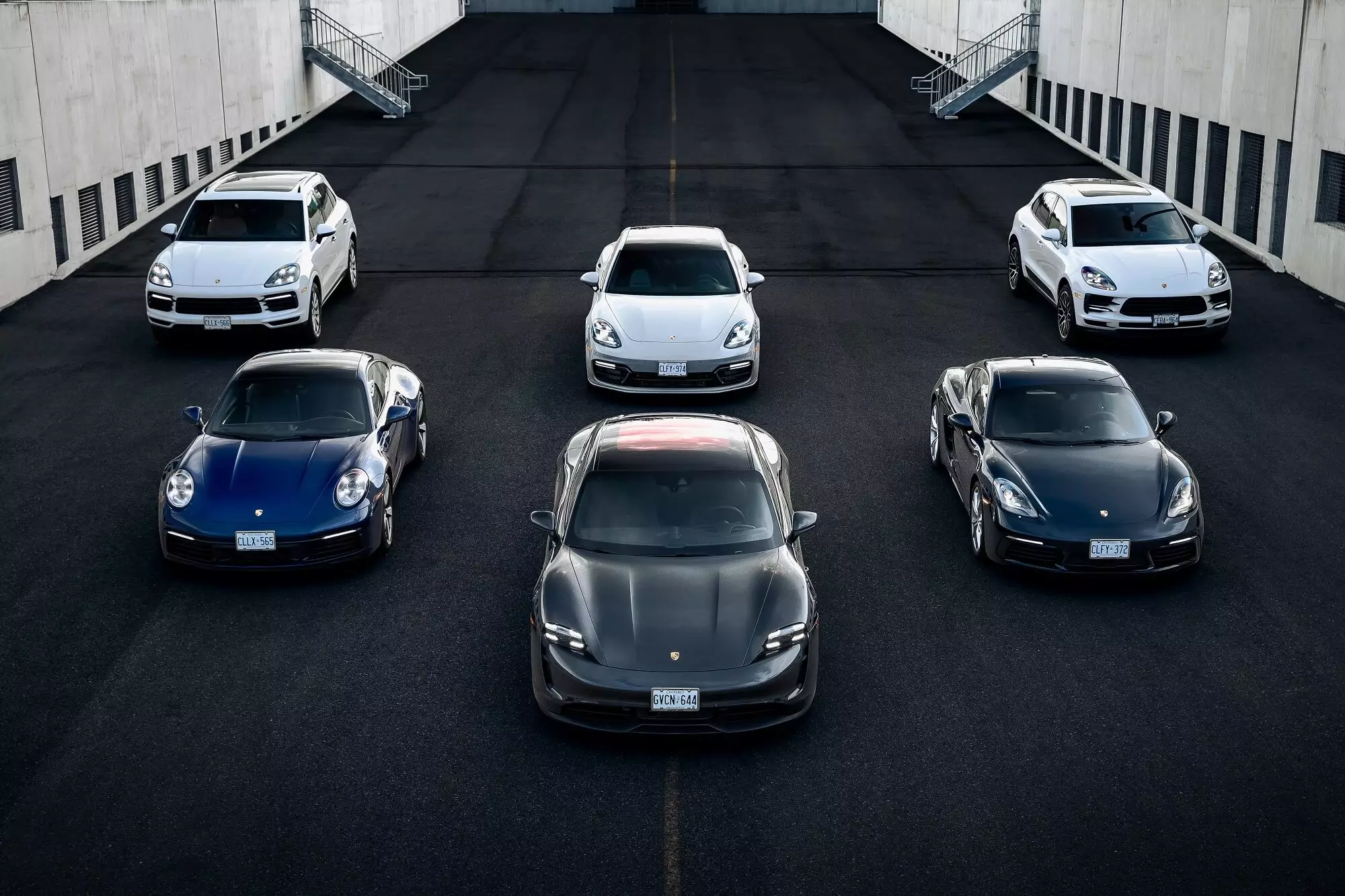 Porsche range