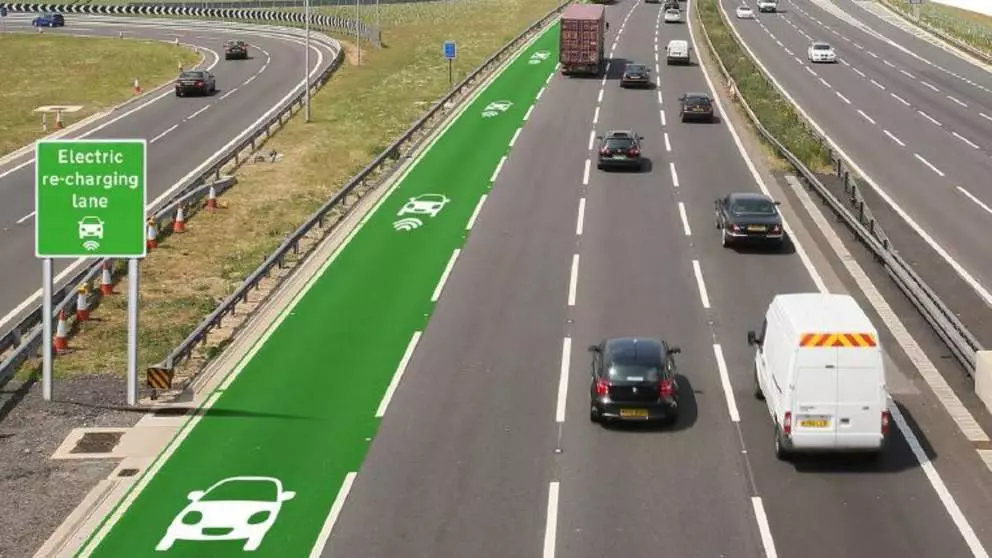 Tumaya ang UK sa mga motorway na may wireless charging