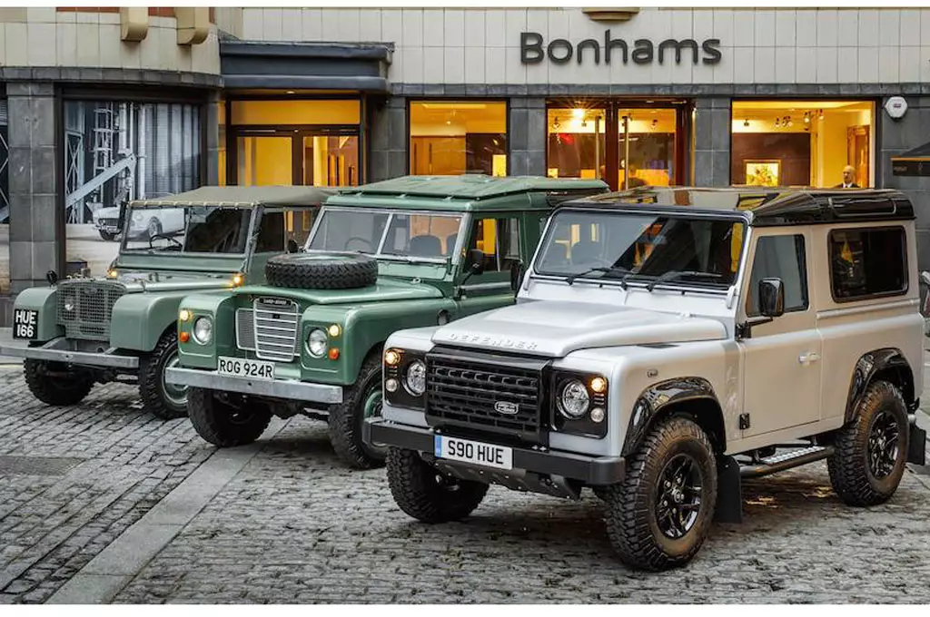 Jwèt Land Rover Defender