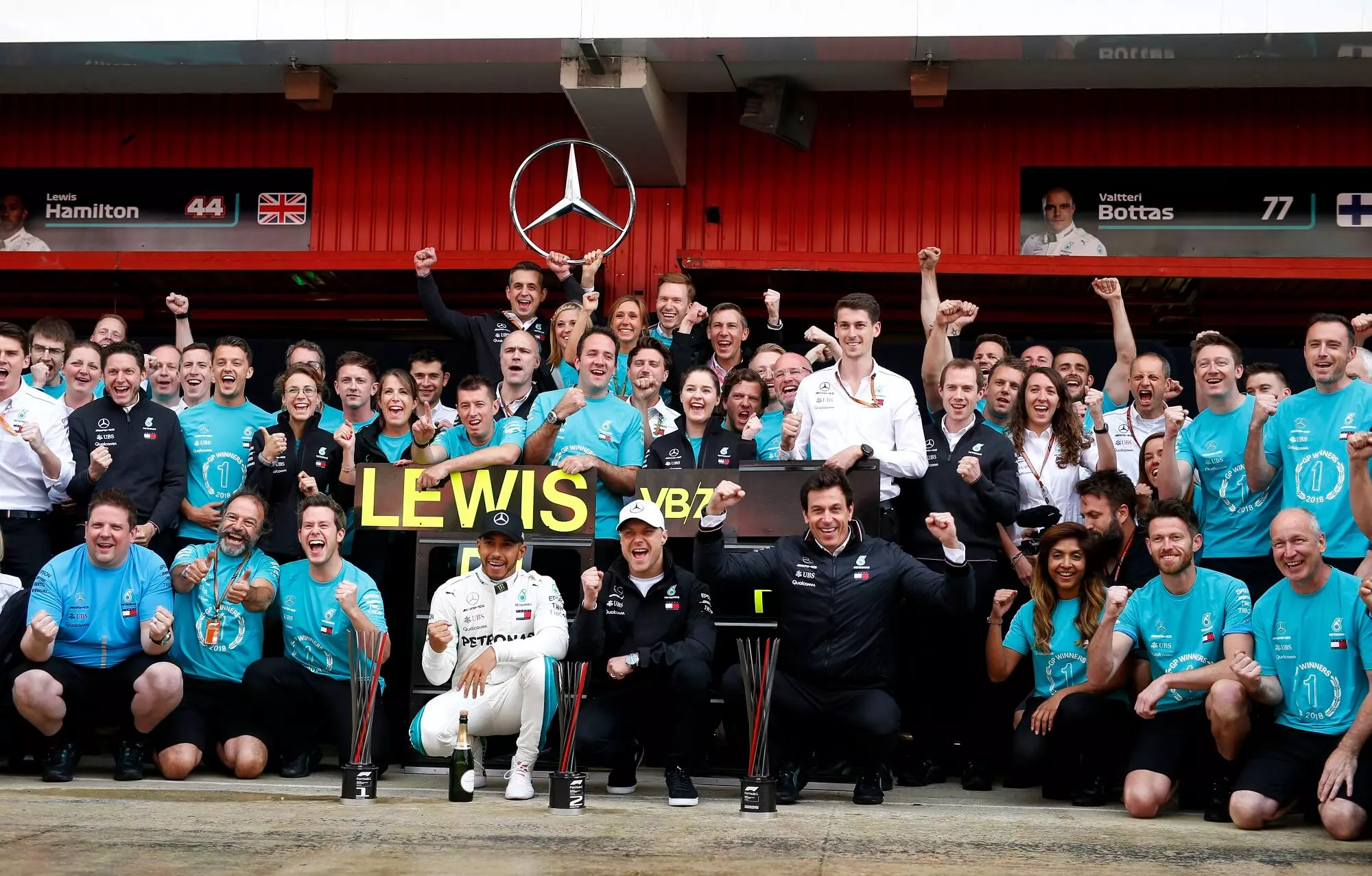 Mercedes GP Spanyol 2018