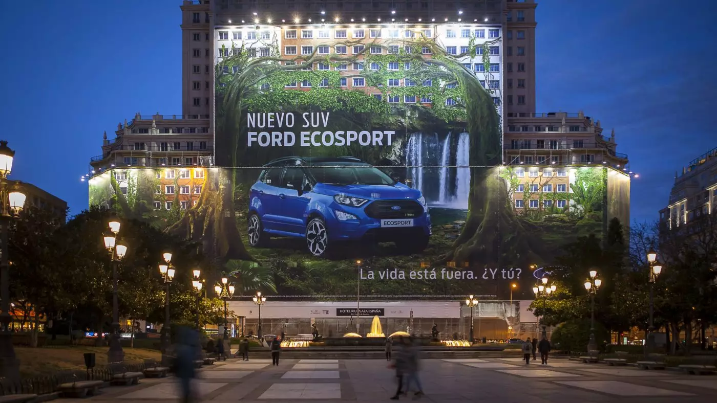 Ford EcoSport na otvorenom