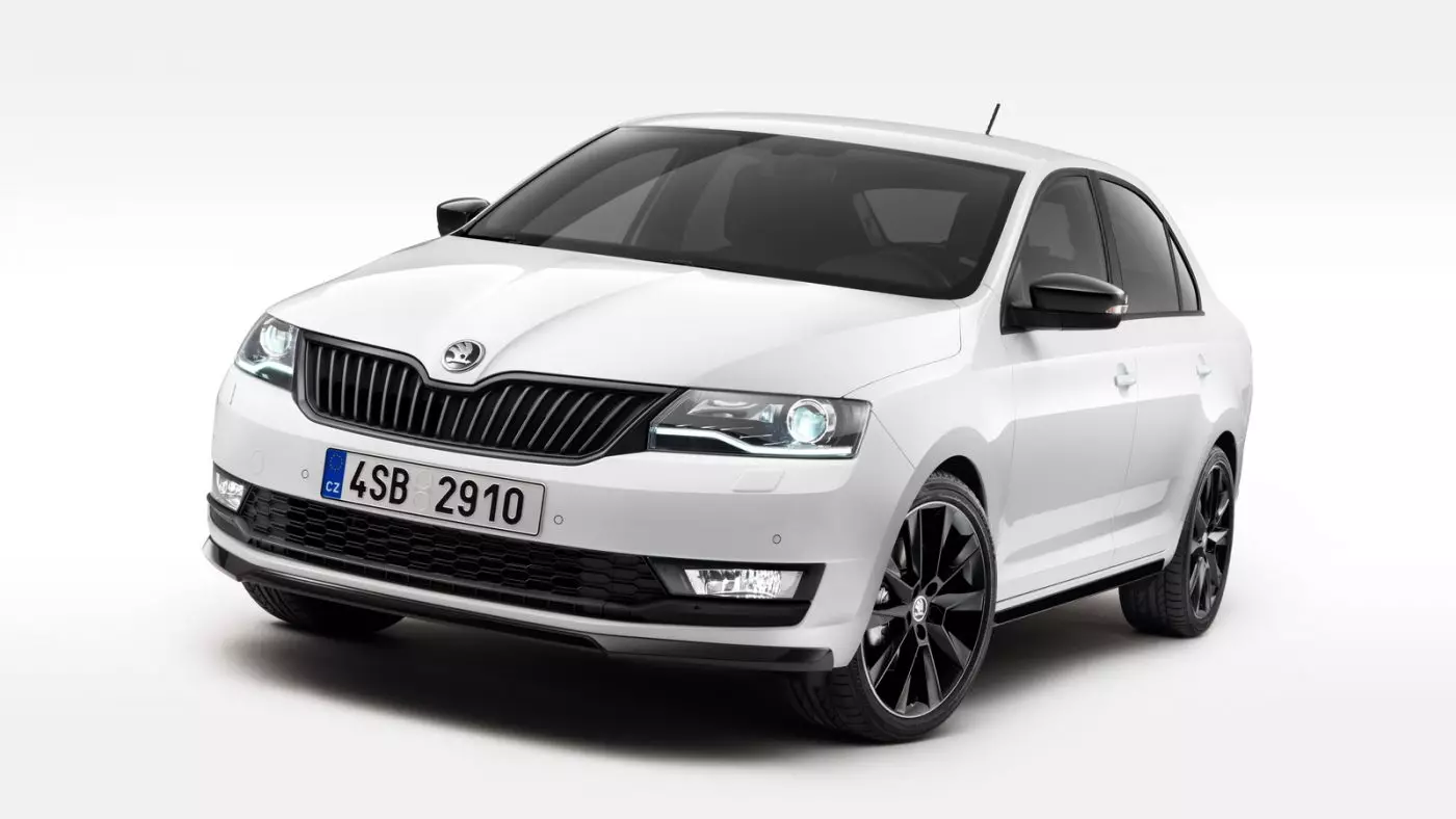 Skoda Rapid na Rapid Spaceback nwere ahịrị akụkọ ọhụrụ 23661_1