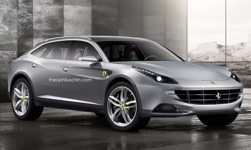 Ferrari SUV - xem trước bởi Teophilus Chin