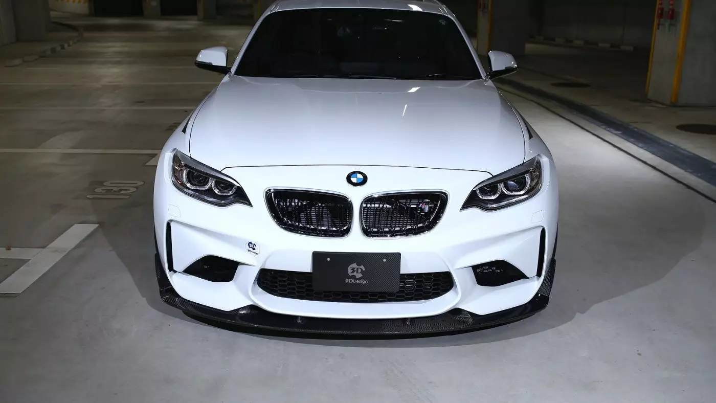 3D డిజైన్ నుండి జపనీస్ BMW M2 కోసం «బాడీ కిట్» అందజేస్తుంది 23892_1