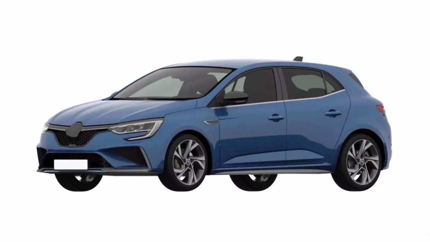 Renault Megane GT - патентын бүртгэл