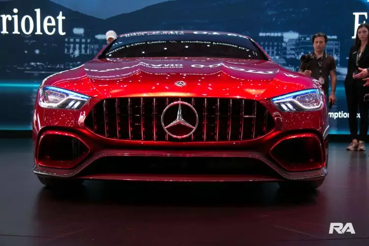 2017 Mercedes-AMG GT konsep ing Geneva
