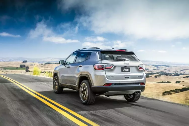 2017 Rear Jeep Compass