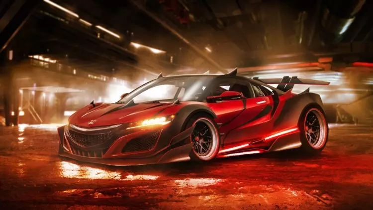 sw Hornda NSX 2016 de Darth Maul