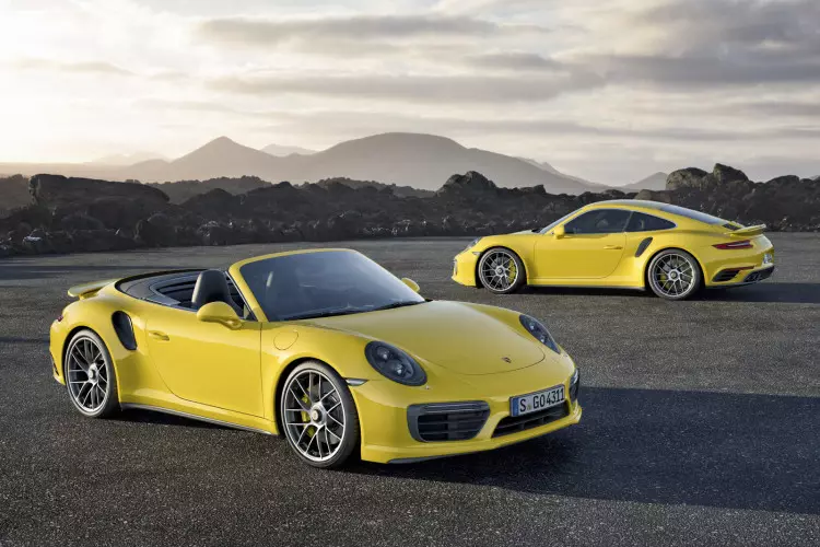 Porsche 911 turbo's 2016