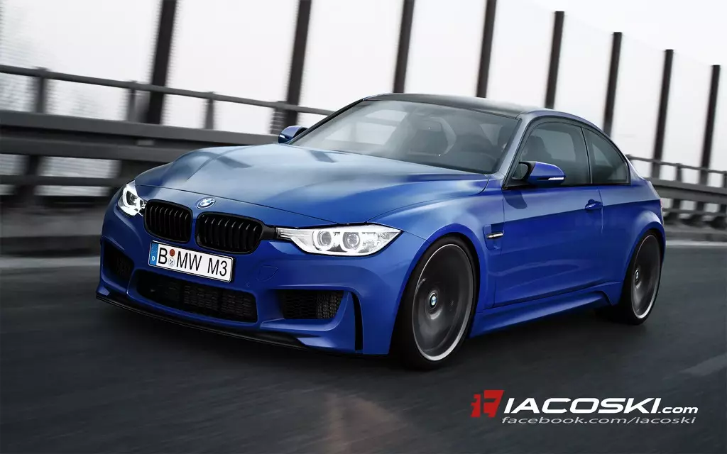 Enwere ike ahịrị maka BMW M3 Coupé na-esote 2013 24380_3