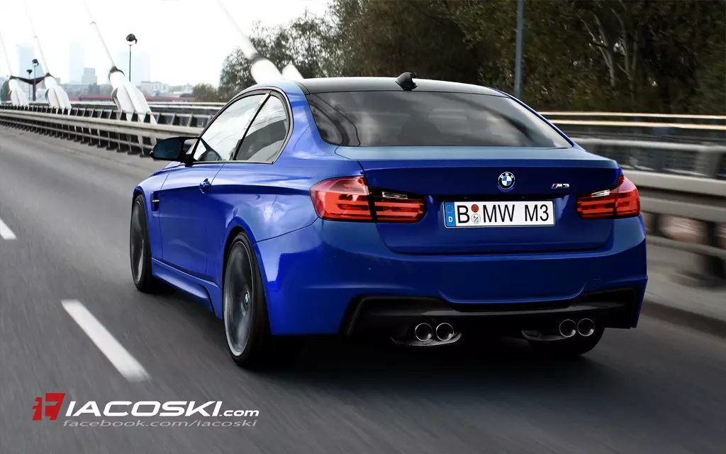 Laini zinazowezekana za BMW M3 Coupé 2013 ijayo 24380_4