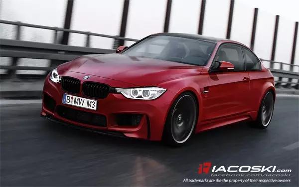 الخطوط الممكنة لسيارة BMW M3 كوبيه 2013 القادمة 24380_6