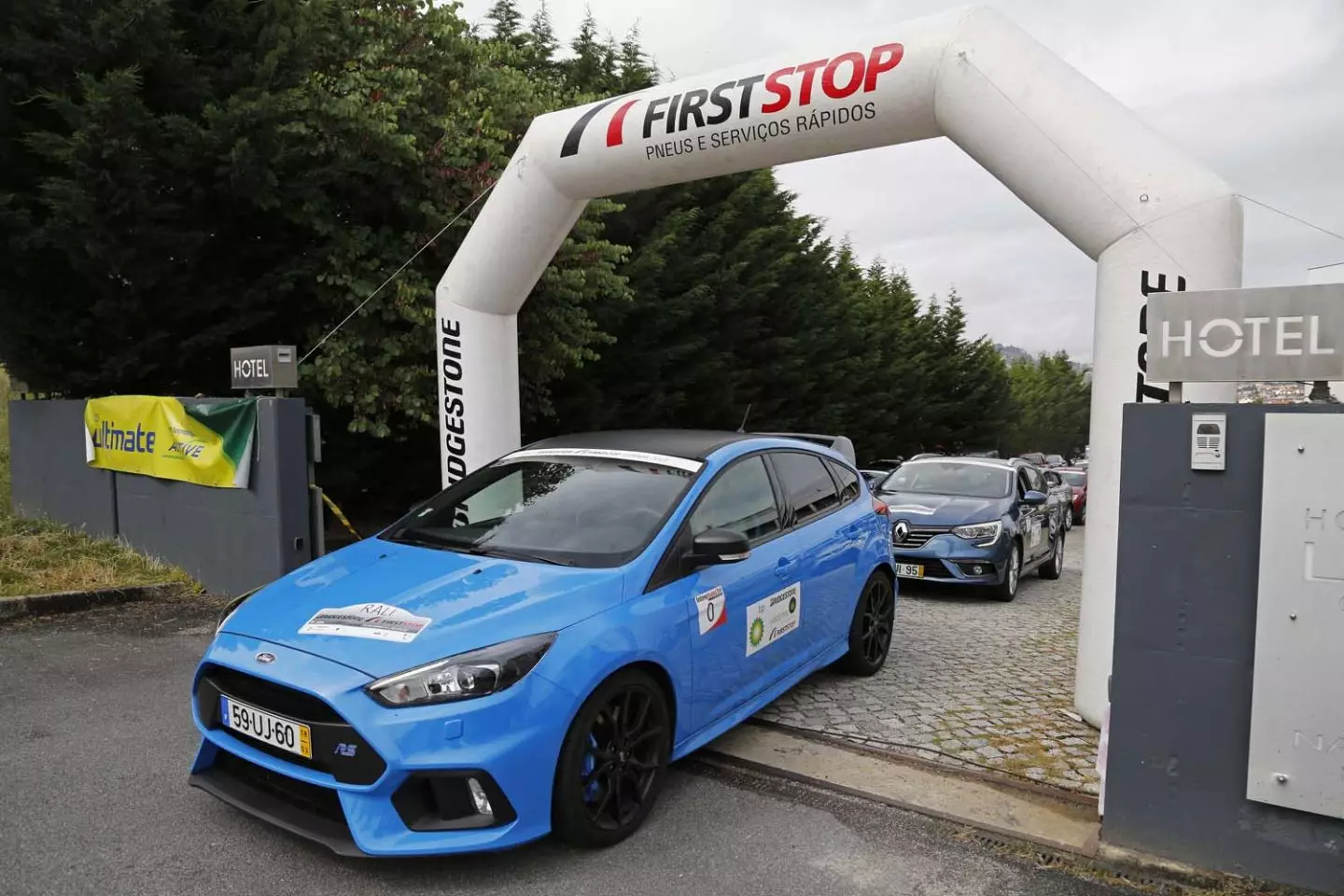 Ford Focus RS bei der Guarda Rallye