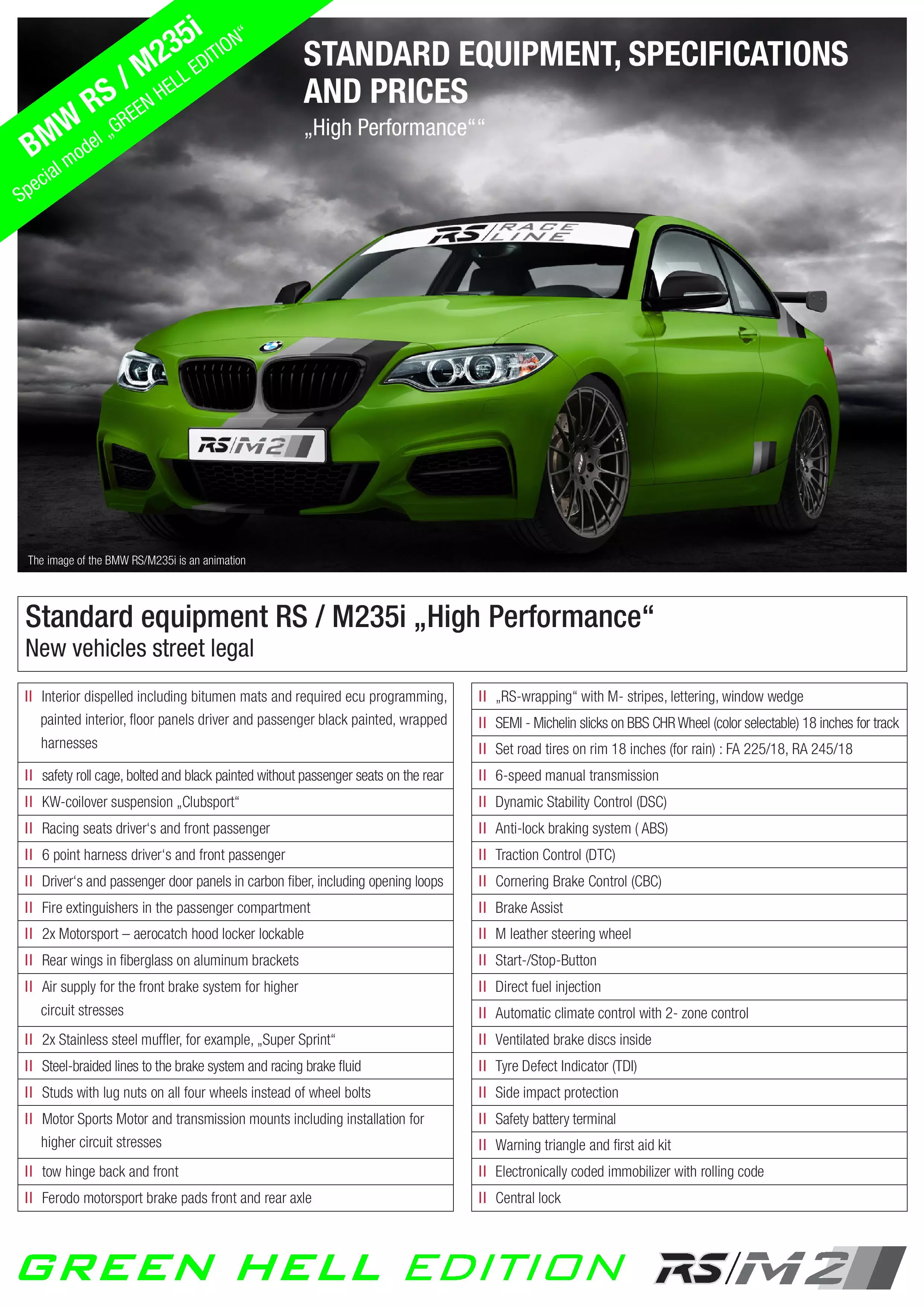 BMW RS M235i Green Hell Edition: készen áll a Nürburgringre! 24659_7