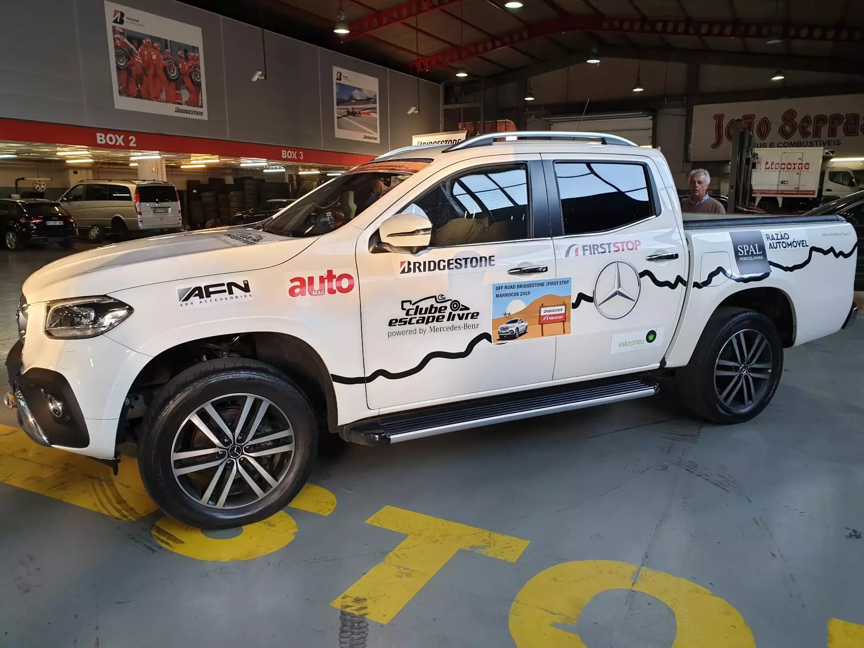 Off Road Bridgestone/Прва станица Мароко, Mercedes-Benz X-Class