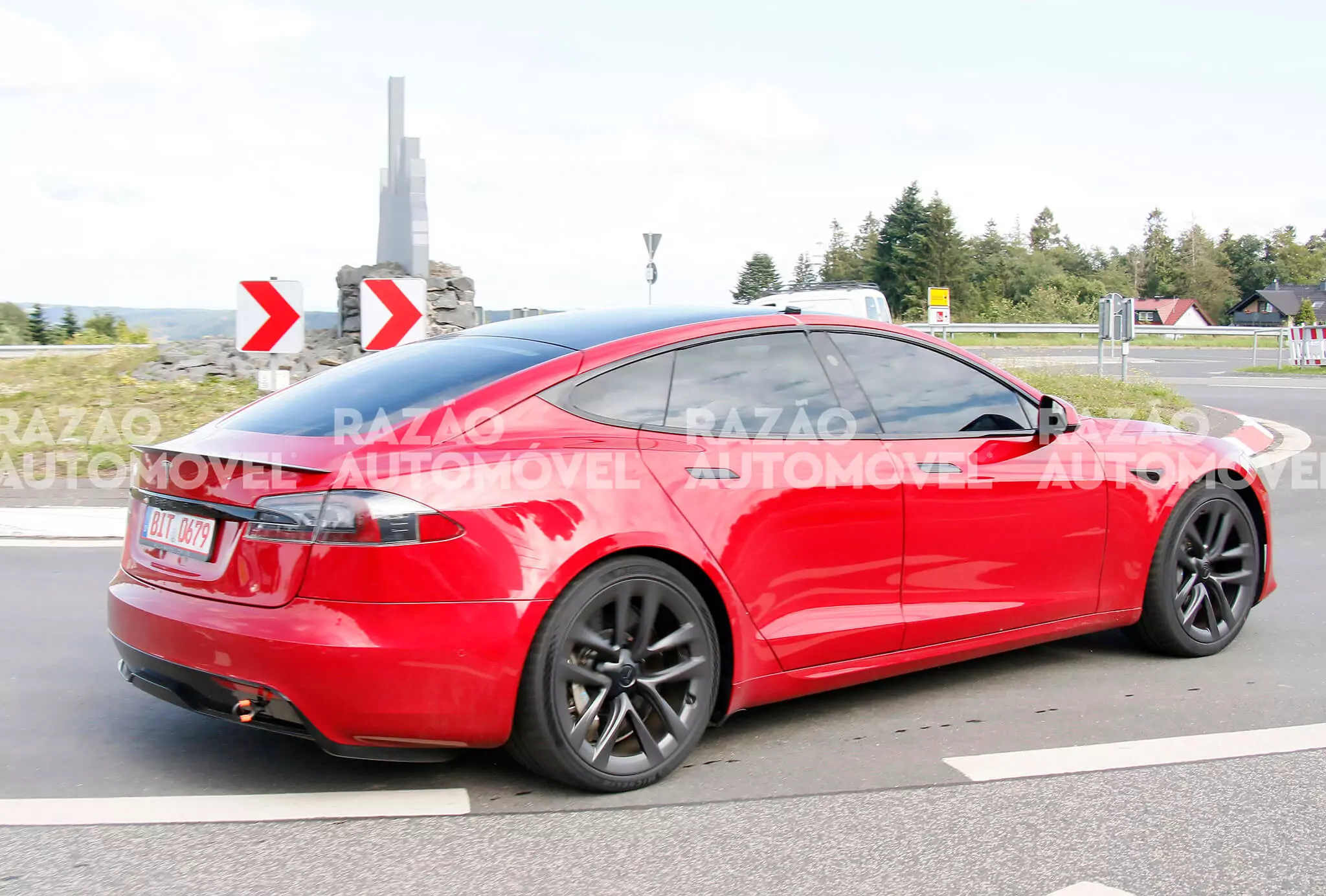 Tesla Model S a quadri