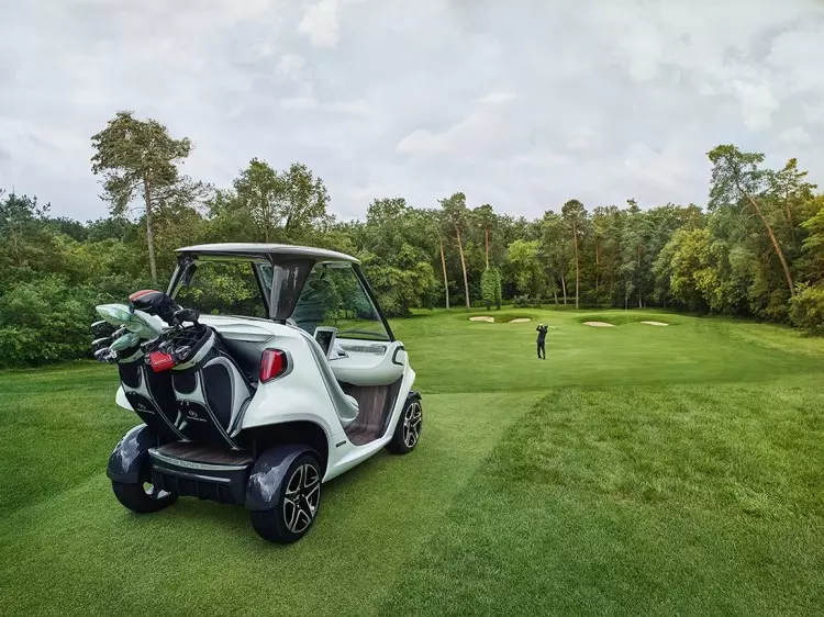 Автомобиль Mercedes-Benz Style Edition Garia Golf Car: Sternstunde auf dem Golfplatz