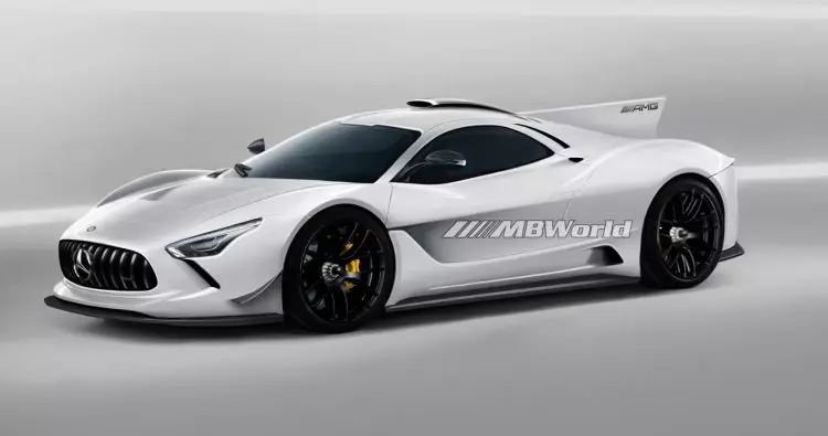 Mercedes-AMG supercar haseho any Frankfurt 25091_1