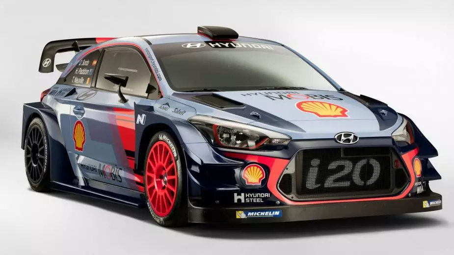 Hyundai i20 WRC 2017 года