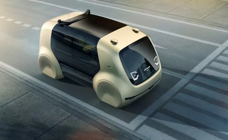 Volkswagen Sedric Concept. Í framtíðinni munum við ganga í svona „hlut“ 25653_2