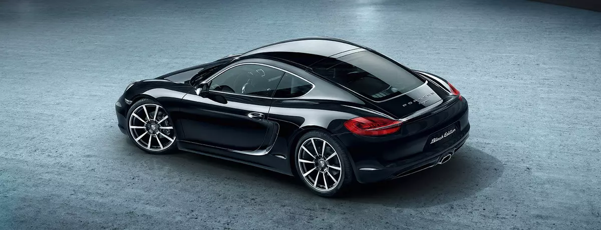 D'Porsche Cayman Black Edition war gekleet fir ze beandrocken 25979_1