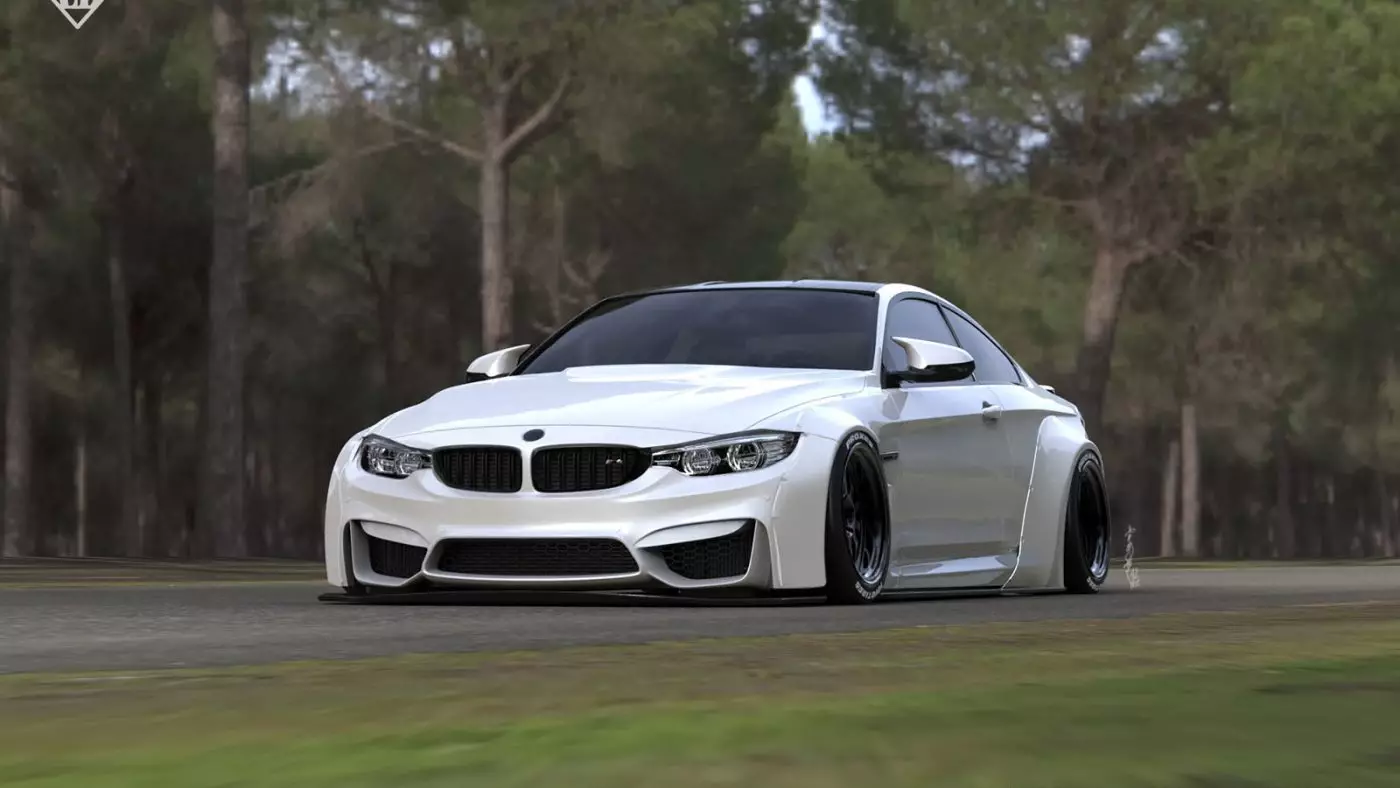 BMW M4 በ 100% የአቋም ሁነታ 26534_1