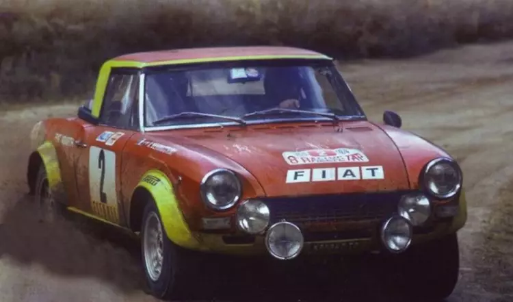 Fiat 124 Spider Abarth rallijs