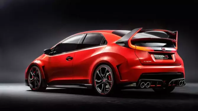 „Honda Civic Type R Concept 2“.