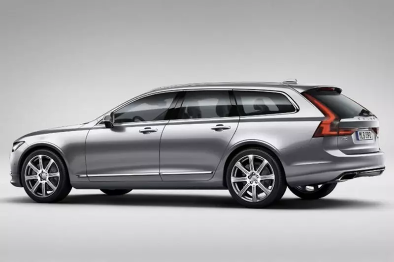 Volvo V90: iyo yekutanga mifananidzo yeSweden van 27438_1